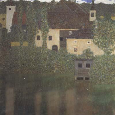 Gustav Klimt Schlo Kammer at Lake Atter I (mk20) France oil painting art